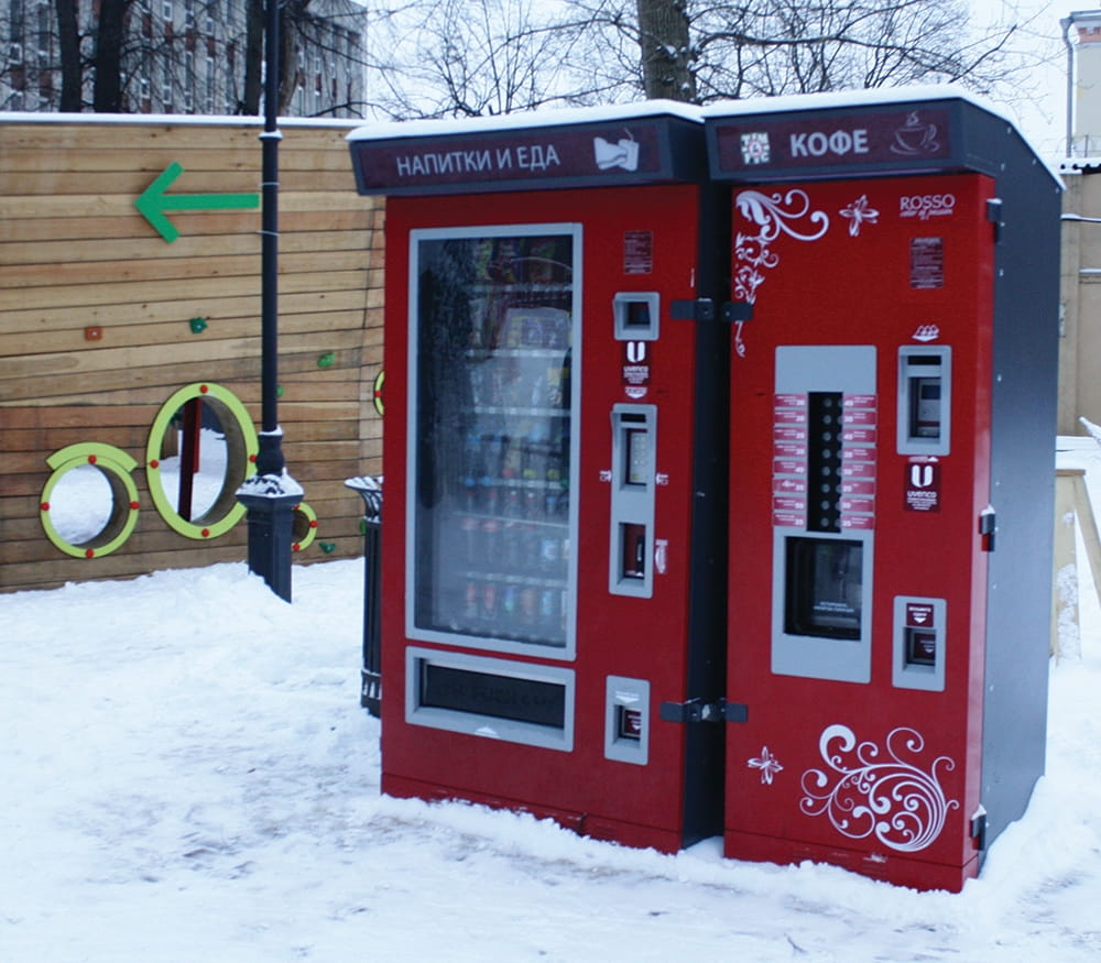 Кофейный торговый автомат UNICUM Rosso Street - 3
