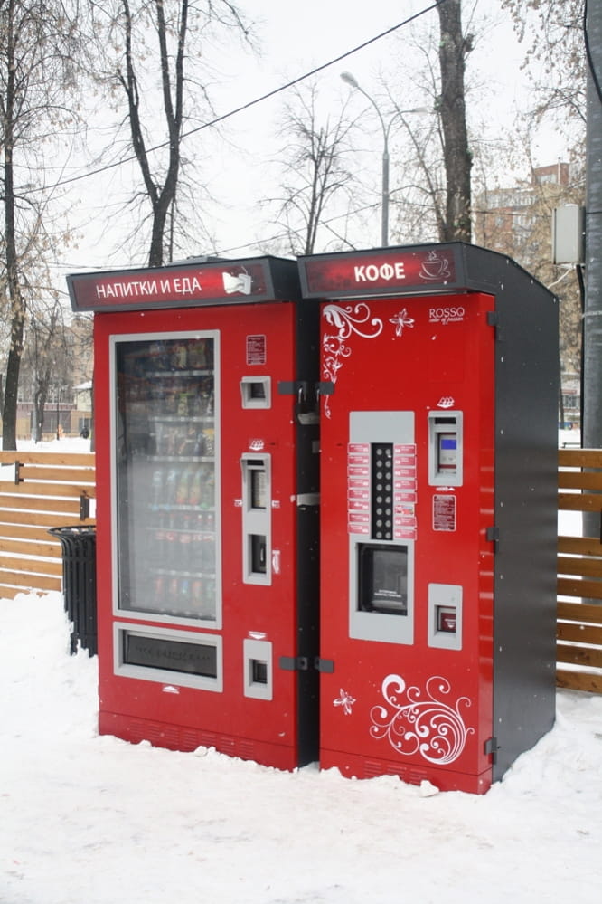 Кофейный торговый автомат UNICUM Rosso Street - 5