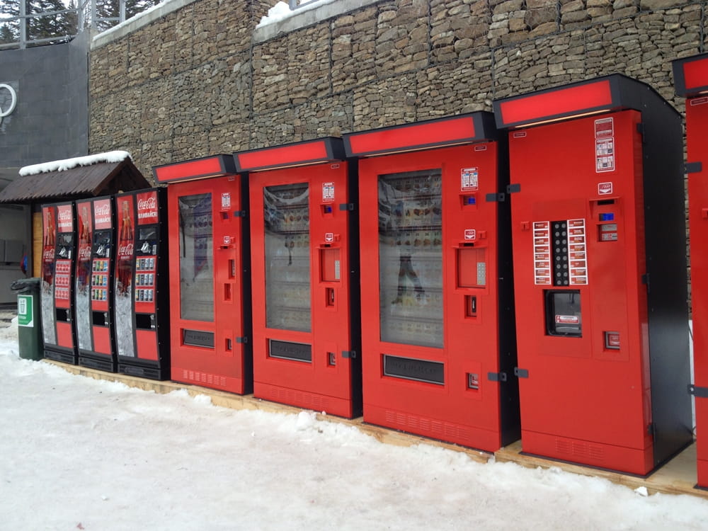 Кофейный торговый автомат UNICUM Rosso Street - 7