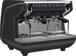 Кофемашина NUOVA SIMONELLI Appia Life Compact 2Gr V Black высокие группы + экономайзер