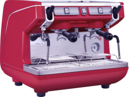 Кофемашина NUOVA SIMONELLI Appia Life Compact 2Gr S Heart Red высокие группы + экономайзер